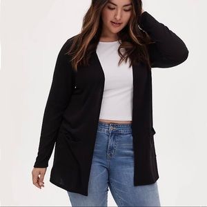 Torrid | Women’s Black Hacci Cardigan | NWOT | 3x
